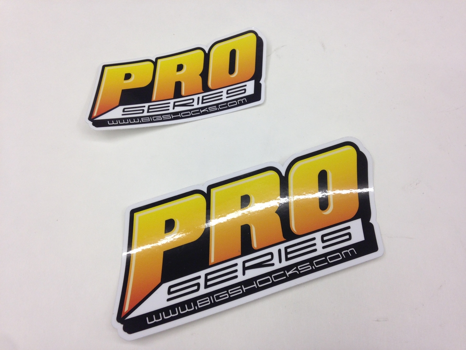 Big Shocks Pro Series Decals