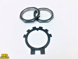 2.5 Ton Spindle Nut/Lock Tab Single Hub Kit