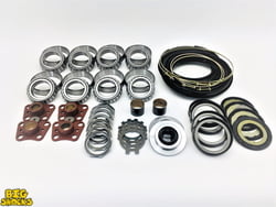 2.5 Ton Steer And Rear Full Rebuild Kit Black Boot