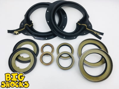 5 Ton Front Axle Boot Seal Kit With Outer Hub Seals