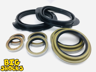 5 Ton Front Axle Boot Seal Kit Black