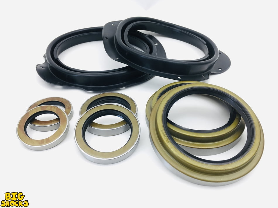 5 Ton Front Axle Boot Seal Kit Black
