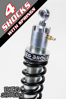 2.25" Emulsion - 10" Travel (4) Shock & Spring Packages