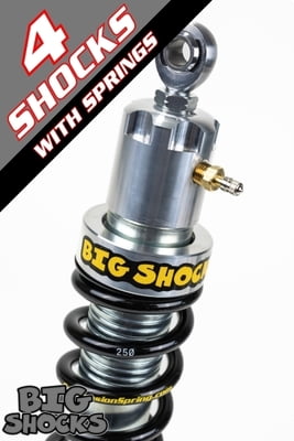 2.25" Emulsion - 10" Travel (4) Shock & Spring Packages