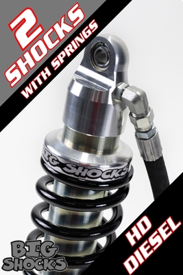 2.50" S-Series Diesel - 10" Travel (2) Shock & Spring Packages