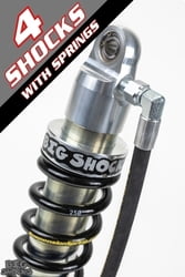 2.25" S-Series - 10" Travel (4) Shock & Spring Packages