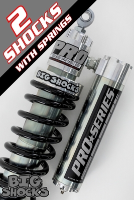 3.0" STEEL PRO Series - 14" Travel (2) Shock & Spring Packages