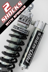 3.0" STEEL PRO Series - 14" Travel (2) Shock & Spring Packages