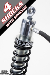 2.25" Bonzi - 16" Travel (4) Shock & Spring Packages