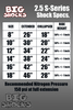2.50" S-Series - 16" Travel (2) Shock & Spring Packages