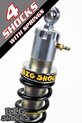 2.25" Emulsion - 8" Travel (4) Shock & Spring Packages