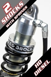 2.50" S-Series Diesel - 8" Travel (2) Shock & Spring Packages