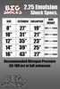 2.25" Emulsion - 8" Travel (2) Shock & Spring Packages