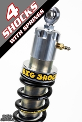 2.25" Emulsion - 8" Travel (4) Shock & Spring Packages