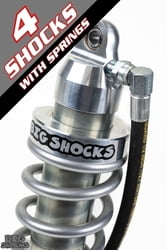 3.0" S-Series - 8" Travel (4) Shock & Spring Packages