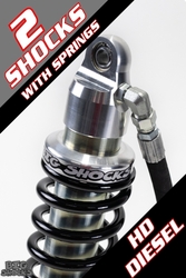 2.50" S-Series Diesel - 8" Travel (2) Shock & Spring Packages