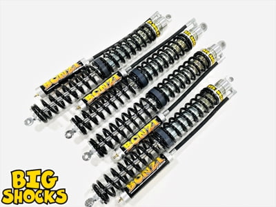 2.50" S-Series - 14" Travel (4) Shock & Spring Packages