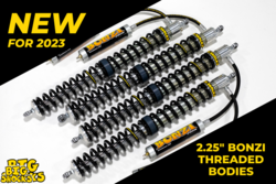 2.25" Bonzi - 8" Travel (4) Shock & Spring Packages