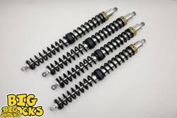 2.25" Emulsion - 8" Travel (4) Shock & Spring Packages