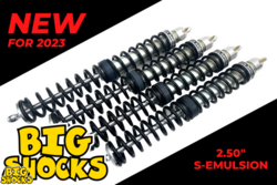 2.50" S-Emulsion - 8" Travel (4) Shock & Spring Packages