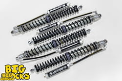2.25" S-Series - 8" Travel (4) Shock & Spring Packages