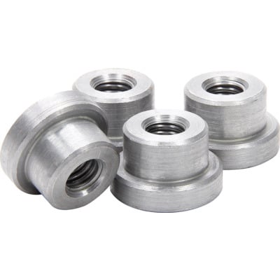 Allstar Performance Weld-On Nut 3/8"-16 x 3/8" UHL - 4 Pack