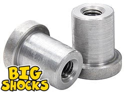 Allstar Performance Weld-On Nut 3/8"-16 x 7/8" UHL - 25 Pack