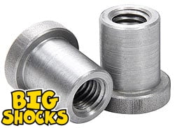 Allstar Performance Weld-On Nut 1/2"-13 x 7/8" UHL - 25 Pack
