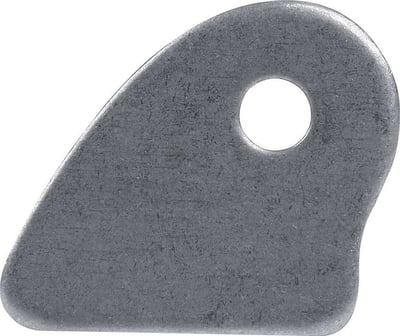 BSALL60076 Chassis Tab, Flat, 3/8" Mounting Hole, 1/8" Thick, 4pk