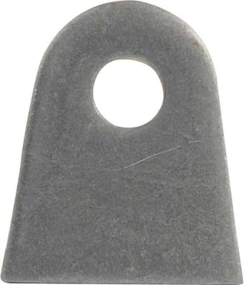 Chassis Tab, Flat, 3/8" Mounting Hole, 1/4" Thick, 4pk