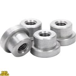 Allstar Performance Weld-On Nut 3/8"-16 x 3/8" UHL - 4 Pack