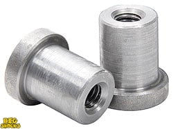 Allstar Performance Weld-On Nut 3/8"-16 x 7/8" UHL - 25 Pack