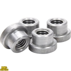 Allstar Performance Weld-On Nut 1/2"-13 x 3/8" UHL - 4 Pack