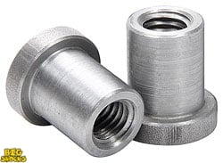 Allstar Performance Weld-On Nut 1/2"-13 x 7/8" UHL - 25 Pack