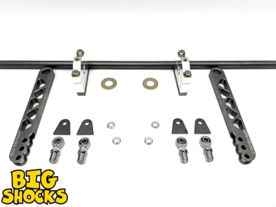 Big Shocks Billet Arm. 1.125" Sway Bar Kit.