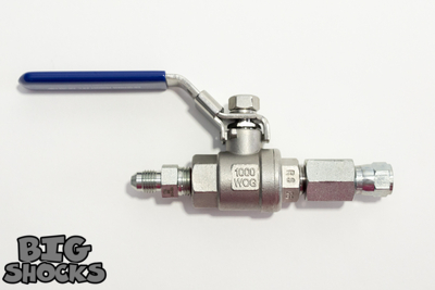 Nitrogen Fill Inline Shutoff Valve