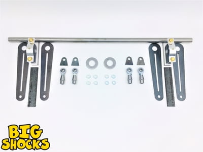 Big Shocks 12" Arm. 1.25" Sway Bar Kit.