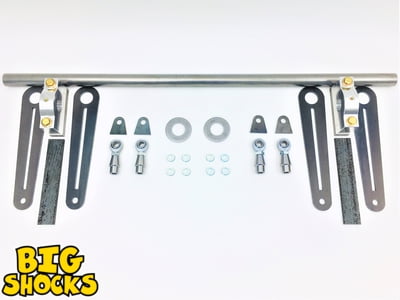 Big Shocks 12" Arm. 1.50" Sway Bar Kit.