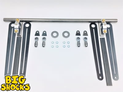 Big Shocks 20" Arm. 1.50" Sway Bar Kit.