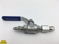 Nitrogen Fill Inline Shutoff Valve