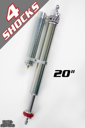 3.0" STEEL PRO NITRO Series - 20" Travel (4) Packages