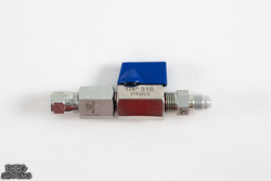Nitrogen Fill Inline Shutoff Valve
