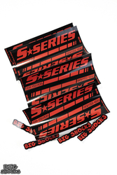 Big Shocks S-Series Red Decals