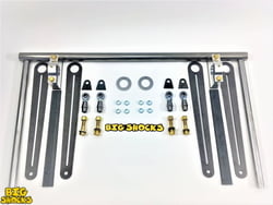 Big Shocks 20" Arm. 1.75" Sway Bar Kit.