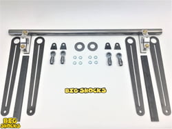 Big Shocks 20" Arm. 1.75" Sway Bar Kit.