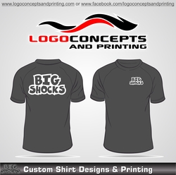 Gray Big Shocks Shirts